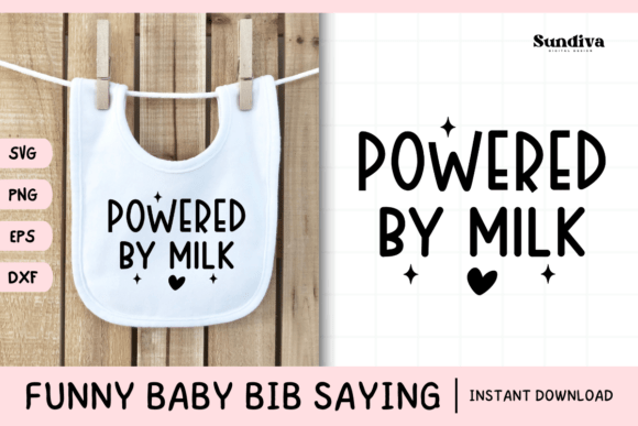 Funny Baby Bib Quote SVG 11 for Graphics and Crafts