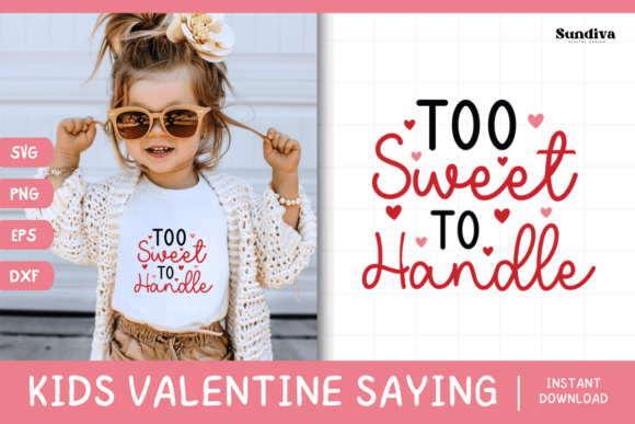 Kids Valentine s Day Quote SVG 1 for Graphics and Crafts